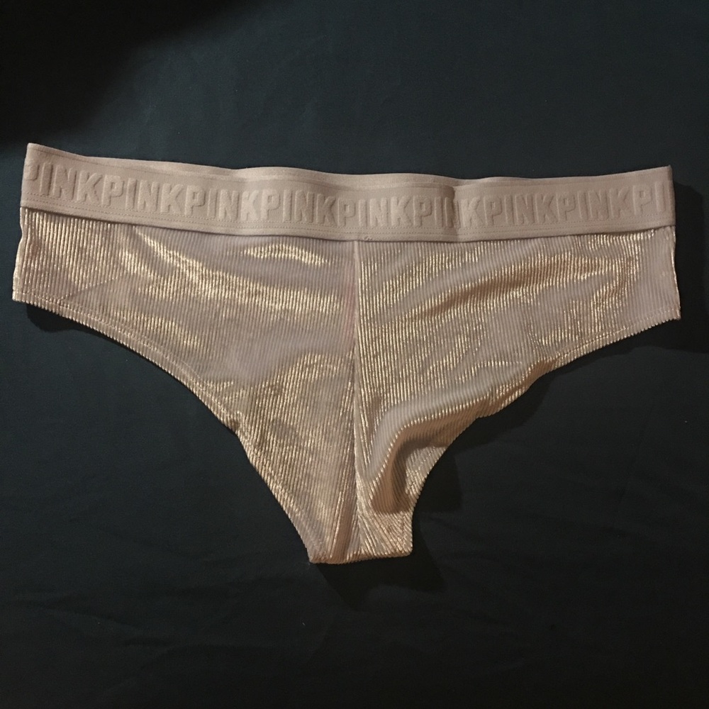 NEW Victoria S. velvet cheekster panties. Lavender